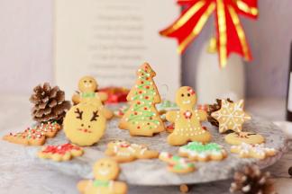 圣诞糖霜饼干