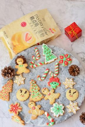 圣诞糖霜饼干