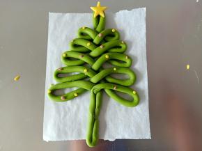 最后的一点做成树干