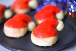 可爱的圣诞帽。