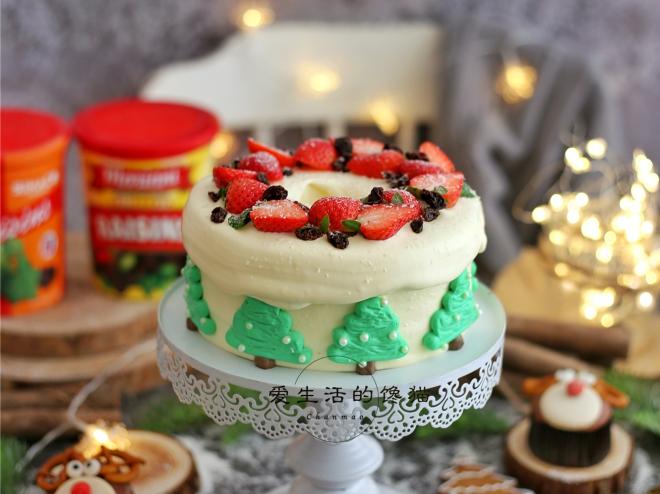 圣诞树蛋糕