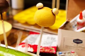 还用了旺旺小馒头做米奇米妮的耳朵^_*