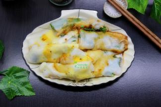 广式早茶，鸡蛋肠粉