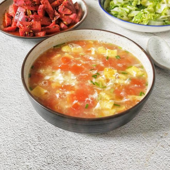 西红柿鸡蛋汤