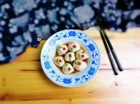 细腻嫩滑的鸡肉圆做好了
