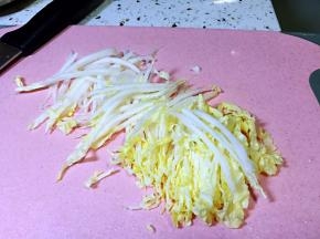 白菜切丝