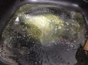 黄油全部融化就可以了