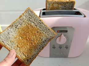 放入多士炉烤一下