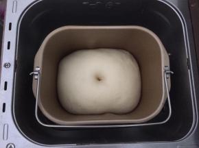 发酵至两倍大，戳洞不回缩即可