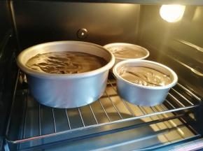 送入预热好的烤箱，上下管150度烤10分钟，再将上下管转140度继续烤20分钟。
