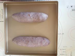 整形成橄榄形，进行二次发酵。