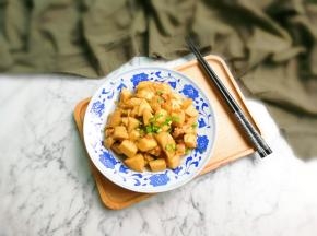 出锅盛盘