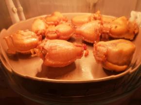 光波炉180度，先考10分钟，翻面，继续烤10分钟