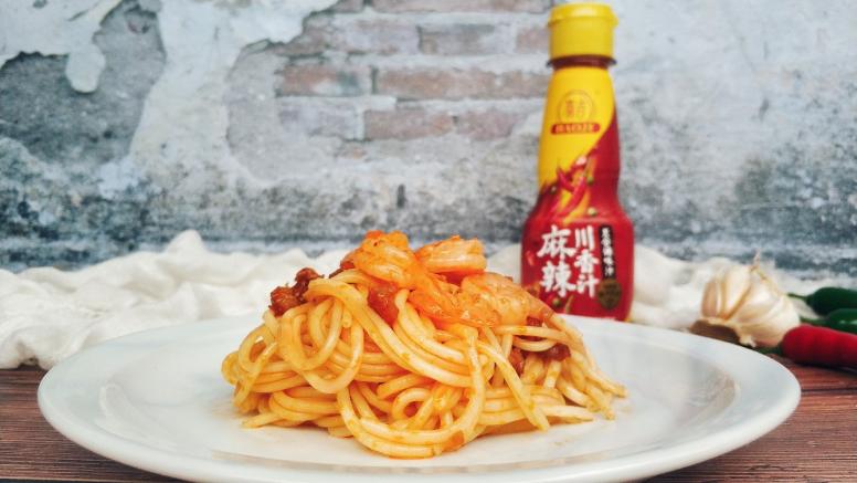 豪吉川香鲜虾肉酱意粉