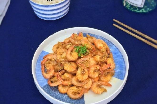 家常椒盐爆大虾