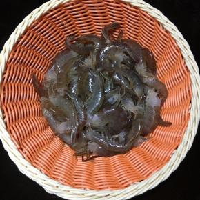大虾洗净，去虾头和虾肠备用。