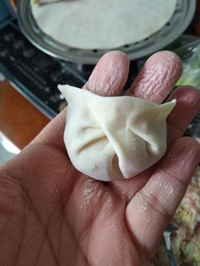 左边也一样往中间折，折成如图这样