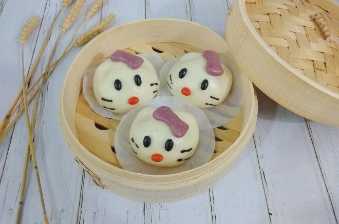 hello kitty豆沙包