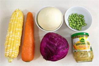 准备好需要的食材。