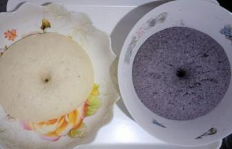 醒发好的面团是原来的2倍大左右，指头戳洞不回缩即可