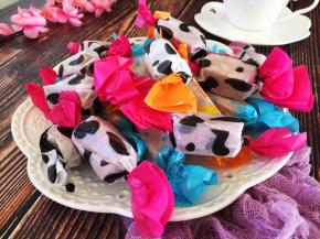 包糯米纸和糖纸即可