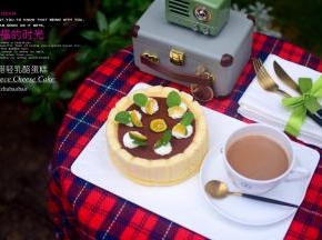 希腊轻乳酪蛋糕