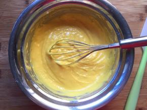 翻拌至无颗粒状态