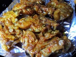 翻面抹烧烤料