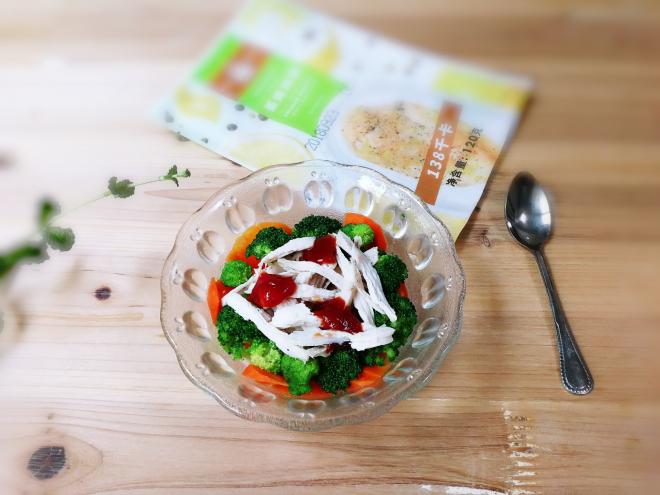 酸甜西兰花鸡丝