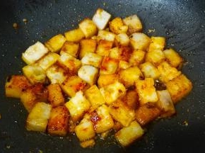 快速翻炒均匀即可