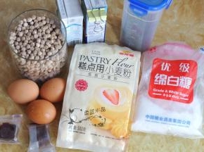 准备好所用到的主要食材。
