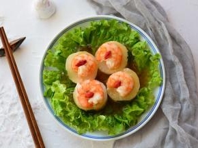 鲜虾瑶柱蒸冬瓜