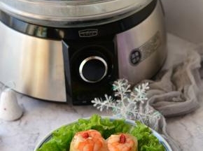 鲜虾瑶柱蒸冬瓜