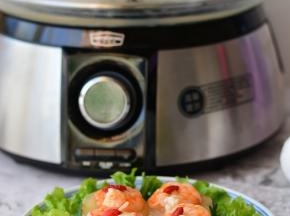 鲜虾瑶柱蒸冬瓜