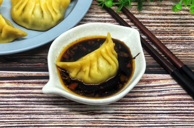 青菜猪肉饺子