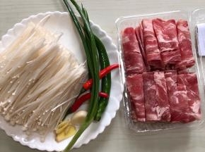 食材准备