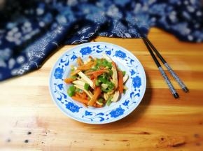 出锅盛盘