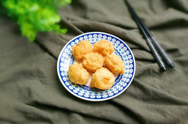 黄金鸡肉圆#太阳谷菜谱
