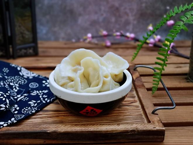 花开富贵～酸菜猪肉水饺