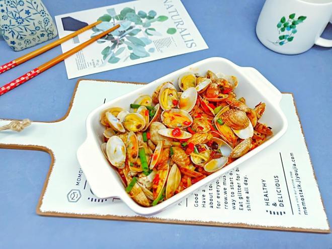 烤箱版【金针菇蒜香烤花蛤】