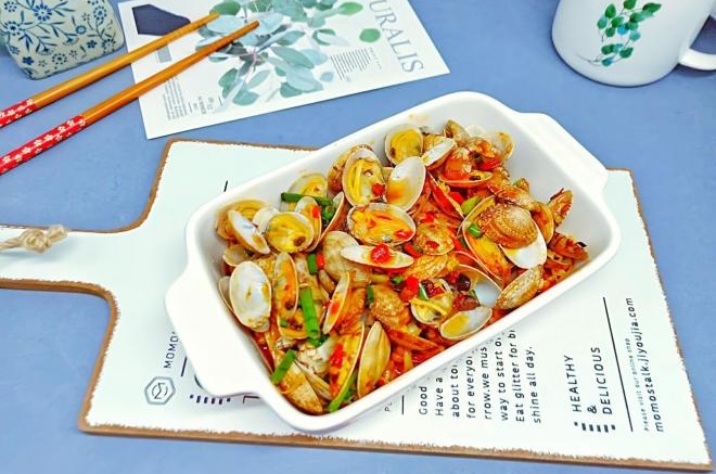 烤箱版【金针菇蒜香烤花蛤】