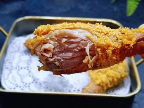 外脆里嫩，宝贝一口气吃3个，好吃到停不下来。