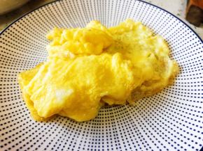 捞出超好的鸡蛋。