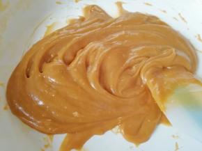 这是搅拌了18分钟的状态。