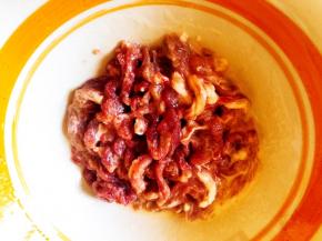 拌匀，腌制十几分钟。