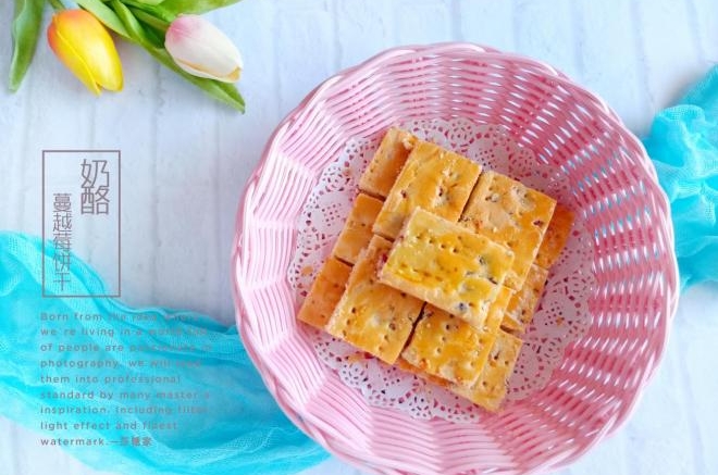 蔓越莓奶酪饼干