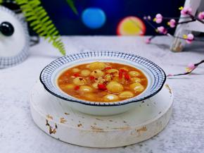 盛出撒上桂花，特别赞，有么有？