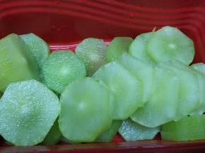 莴笋切片