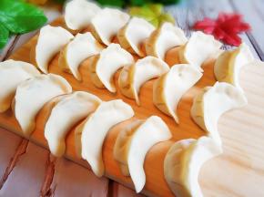 美味的饺子就包好啦！