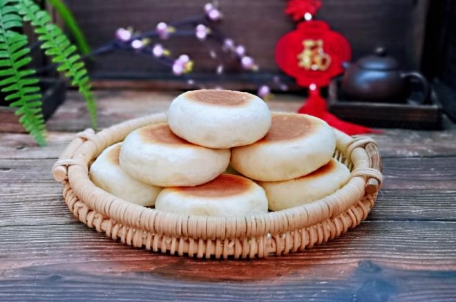 香甜可口的喜饼